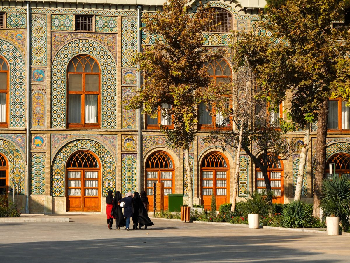 O palácio de Golestan