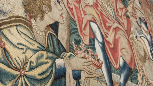 pormenor das tapeçarias flamengas Édipo Rei