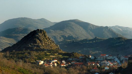 vista geral de Castro Laboreiro