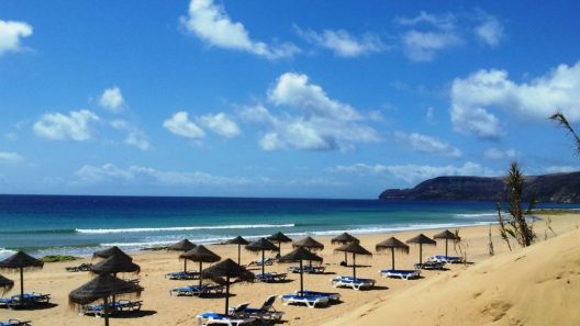 praias de sonho na ilha de Porto Santo