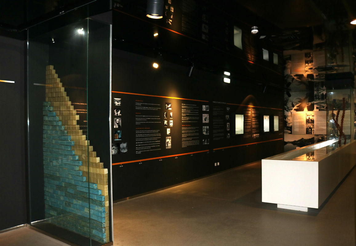 espaço expositivo do museu do sabão