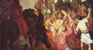 O Martírio de Santo Estevão por Rembrandt Harmensz van Rijn
