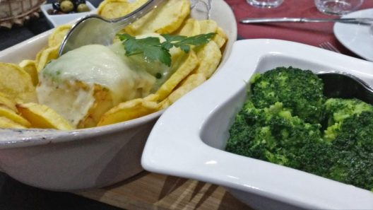 Bacalhau com Queijo da Serra